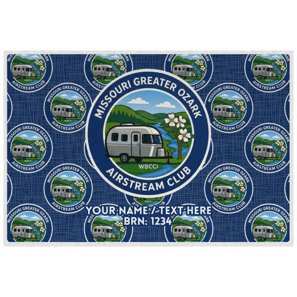 Custom Design - Laminated Placemat - Back