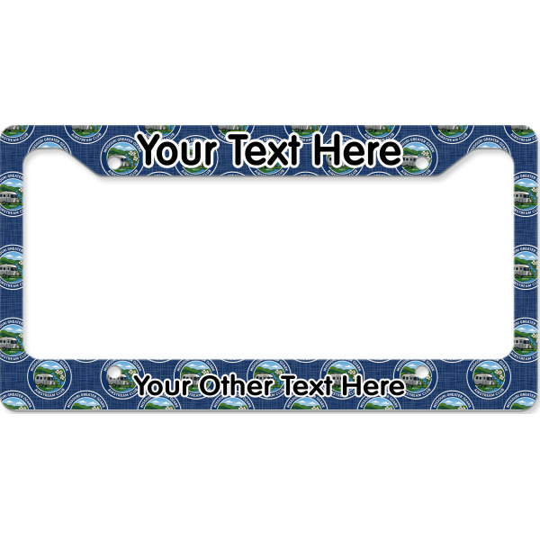 Custom Design - License Plate Frame - Style B