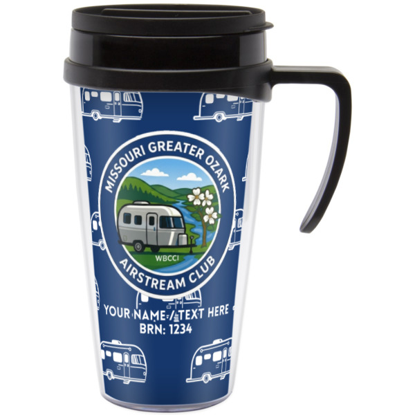 Custom Design Your Own Acrylic Travel Mug with Handle