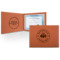 Design Your Own Leatherette Certificate Holder
