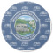 Design Your Own Round Rubber Backed Coaster - Single