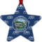 Design Your Own Metal Star Ornament - Double-Sided
