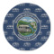 Design Your Own Round Linen Placemat