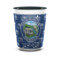 Design Your Own Ceramic Shot Glass - 1.5 oz - Two Tone - Set of 4