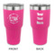 Design Your Own 30 oz Stainless Steel Tumbler - Pink - Double-Sided