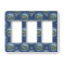 Design Your Own Rocker Style Light Switch Cover - Three Switch
