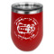 Design Your Own Stemless Stainless Steel Wine Tumbler - Red - Double-Sided