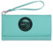 Design Your Own Ladies Leatherette Wallet - Laser Engraved - Teal