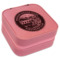 Design Your Own Travel Jewelry Boxes - Pink Leather