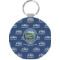 Design Your Own Round Plastic Keychain