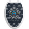 Design Your Own Toilet Seat Decal - Elongated