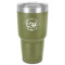 Design Your Own 30 oz Stainless Steel Tumbler - Olive - Single-Sided