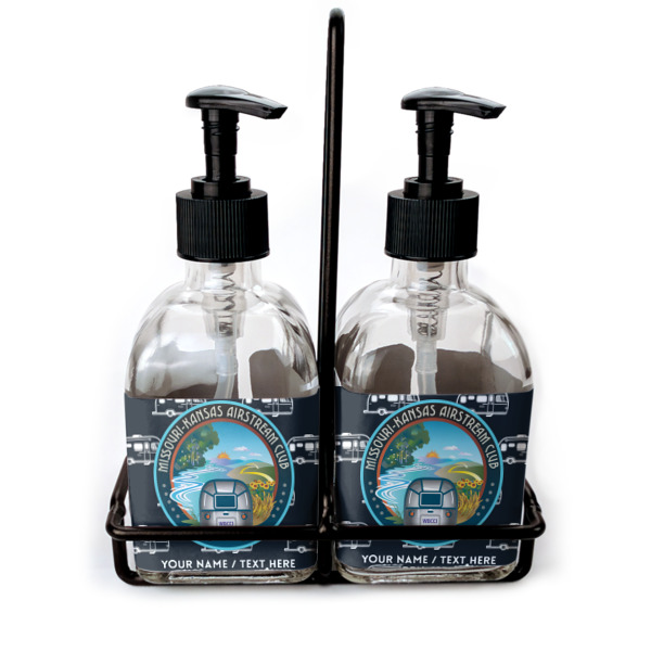 Custom Design Your Own Glass Soap & Lotion Bottles
