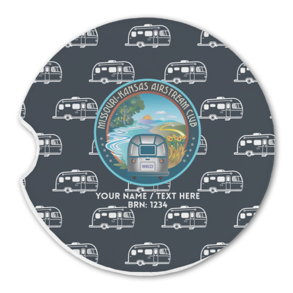 Custom Design - Sandstone Car Coaster - Single