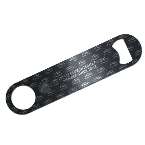 Custom Design - Bar Opener - Silver - Front