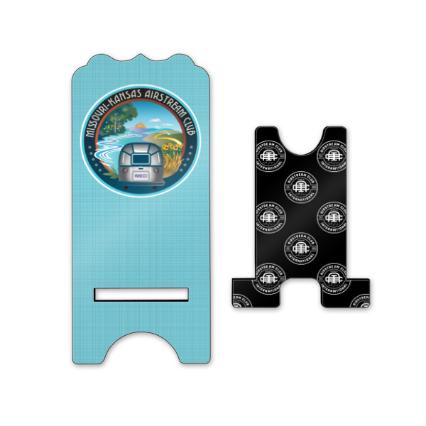 Custom Design - Stylized Phone Stand - Front & Back - Small