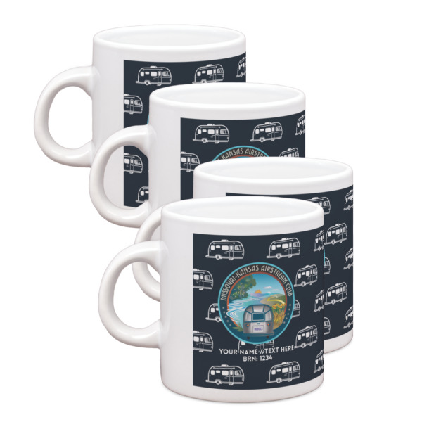 Custom Design Your Own Single Shot Espresso Cups - Set of 4