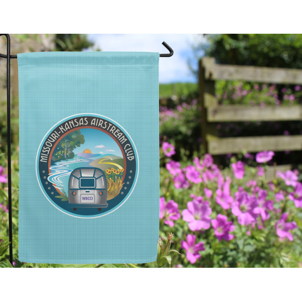 Custom Design - Garden Flag - Outside In Flowers