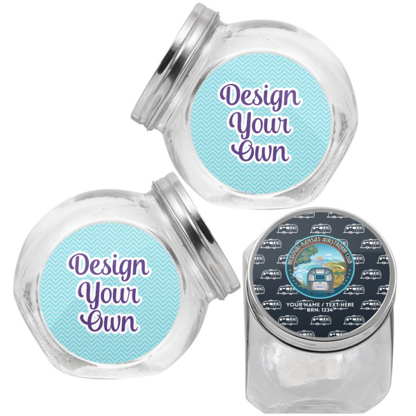 Custom Design - Puppy Treat Jar - Top Left Right