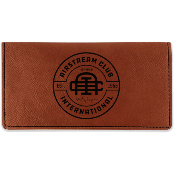Custom Design Your Own Leatherette Checkbook Holder