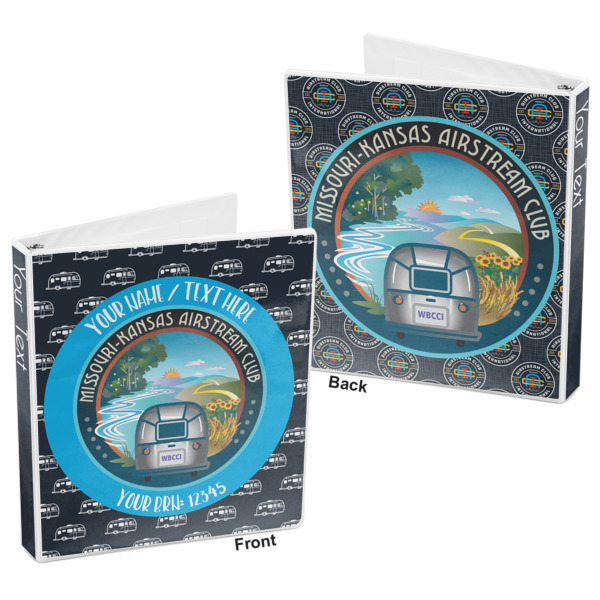 Custom Design - 3-Ring Binder - 1" - Front and Back