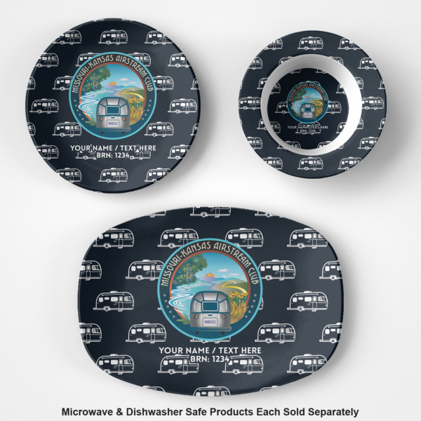 Custom Design - Microwave Safe Composite Polymer Plastic Dishware - Group