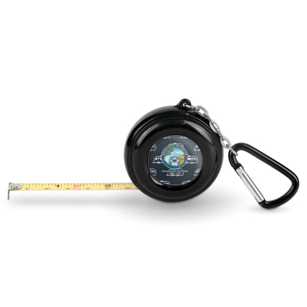 Custom Design Your Own Pocket Tape Measure - 6 Ft w/ Carabiner Clip