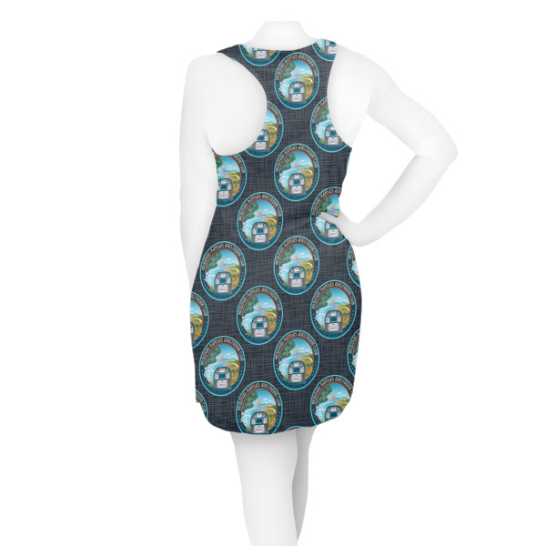 Custom Design - Racerback Dress - On Model - Back