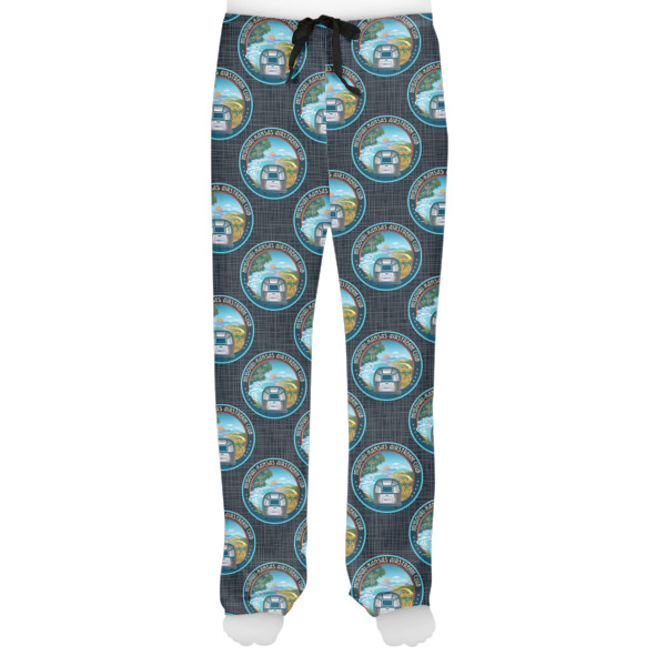 Custom Design - Men's Pjs Front - on model