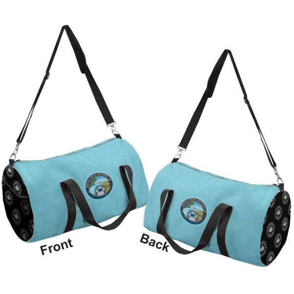 Custom Design - Duffle bag small front and back sides