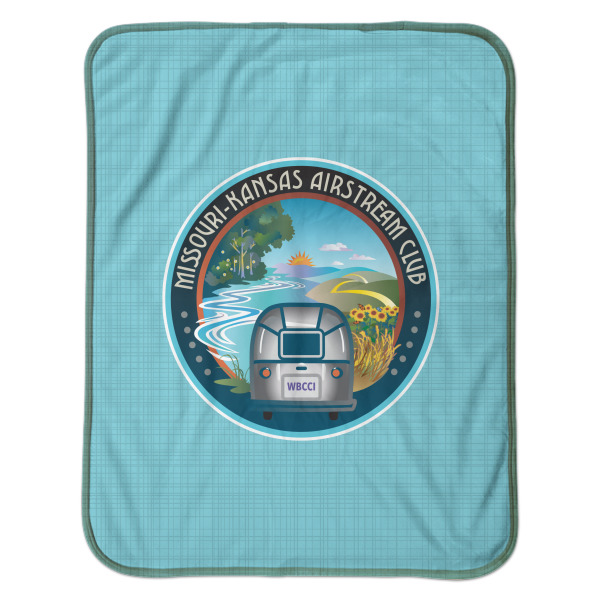 Custom Design - Baby Sherpa Blanket - Flat
