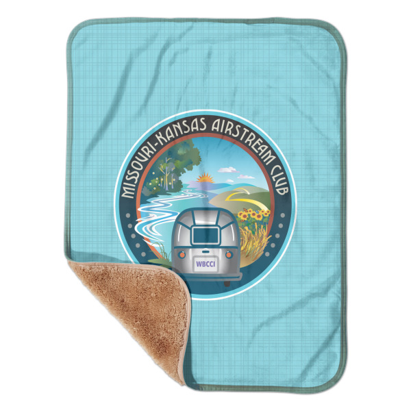 Custom Design Your Own Sherpa Baby Blanket - 30" x 40"