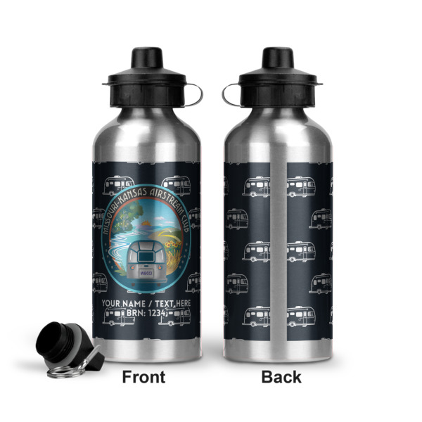 Custom Design - Aluminum Water Bottle - Front and Back