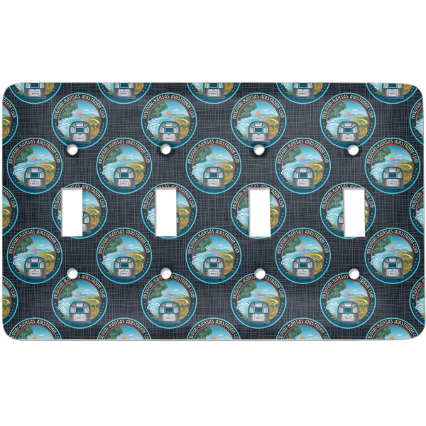 Custom Design Your Own Light Switch Cover - 4 Toggle Plate