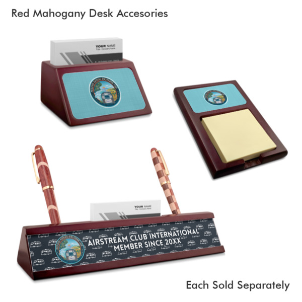 Custom Design - Mahogany Desk Accessories
