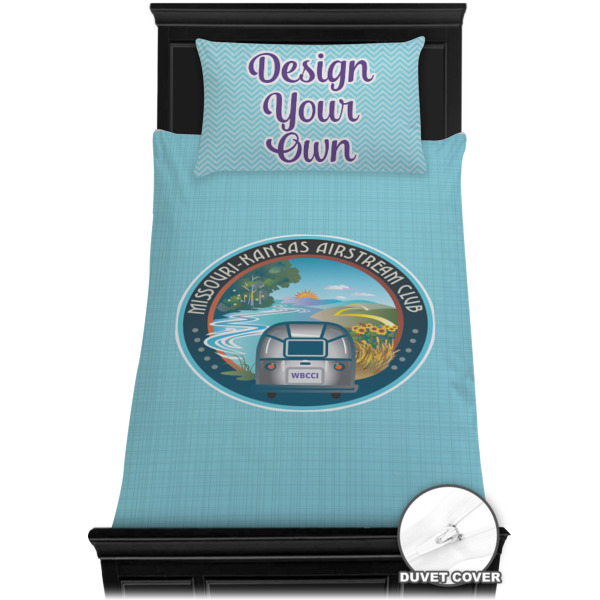 Custom Design - Bedding Set - Twin XL - Duvet - On Bed