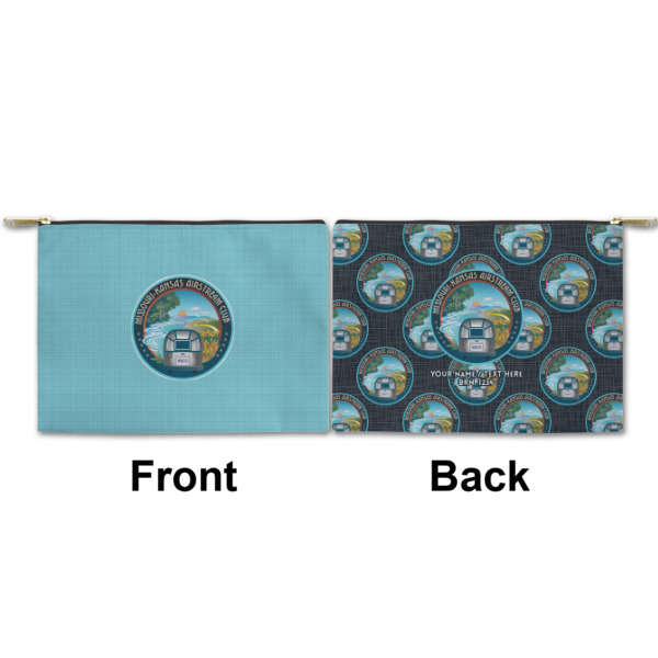 Custom Design - Small Zipper Pouch Approval (Front and Back)