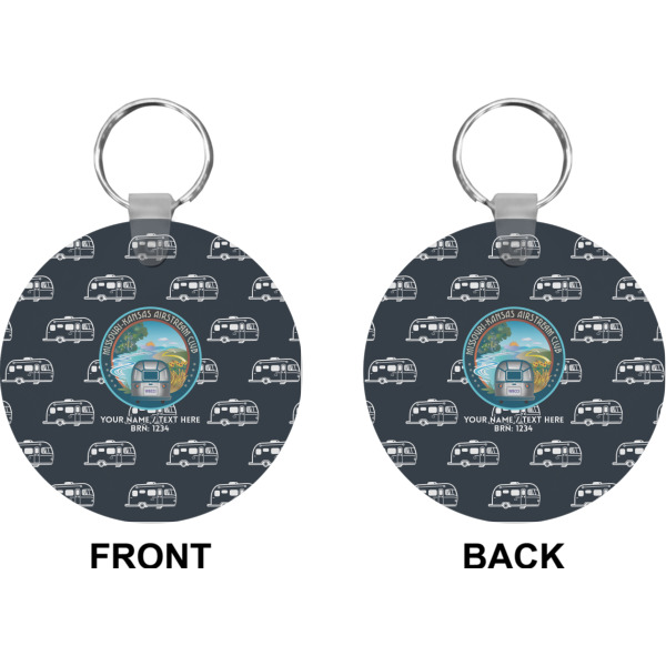Custom Design - Circle Keychain (Front + Back)