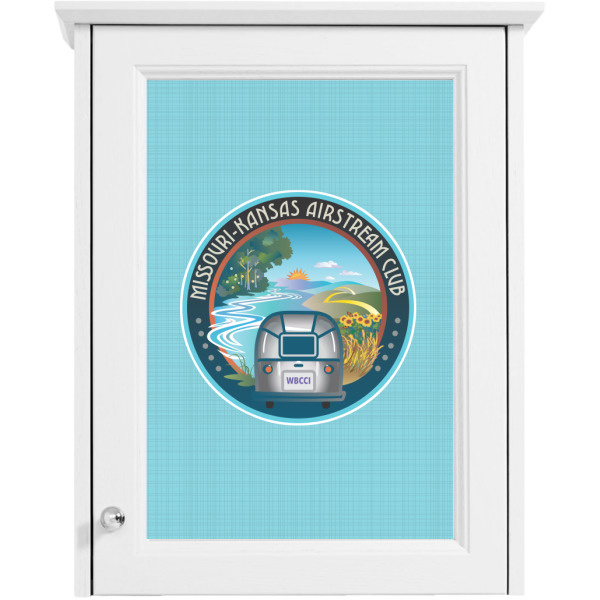 Custom Design - Single White Cabinet Decal