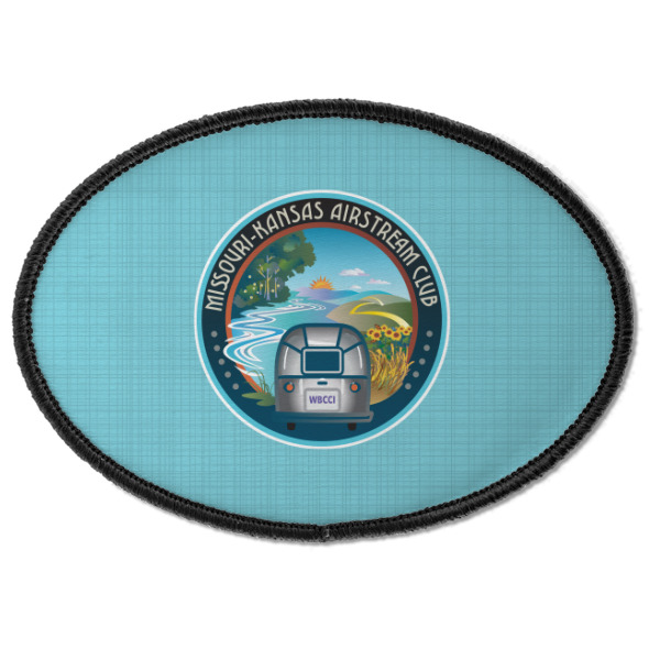 Custom Design - Iron On Patch - Oval - Front