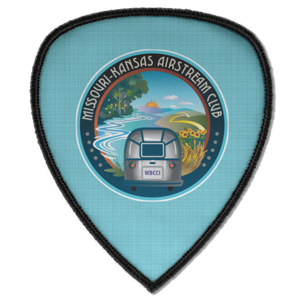 Custom Design - Iron On Patch - Shield - Style A - Front