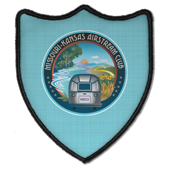 Custom Design - Iron On Patch - Shield - Style B - Front