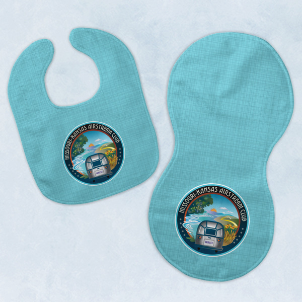 Custom Design Your Own Baby Bib & Burp Set