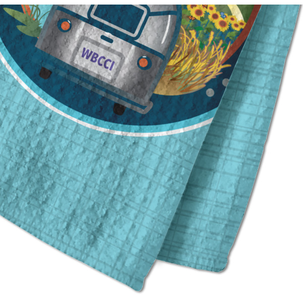 Custom Design - Waffle Weave Towel - Closeup of Material Image