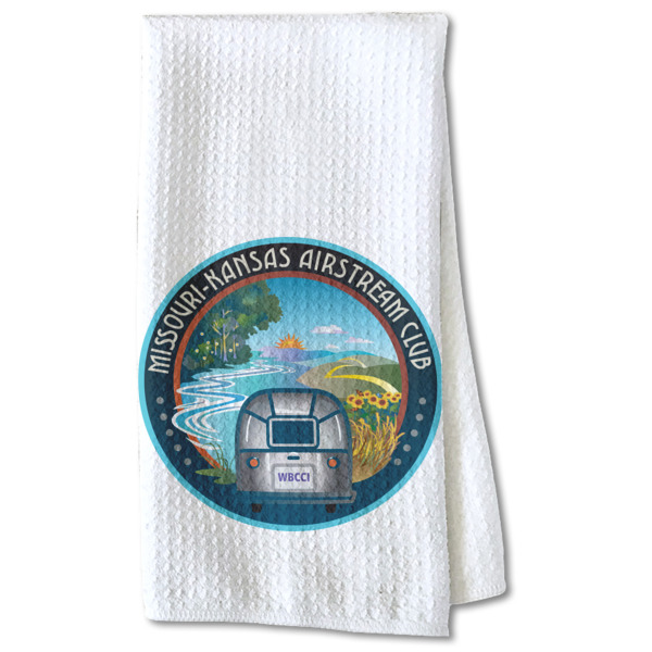 Custom Design - Waffle Towel - Partial Print Print Style Image