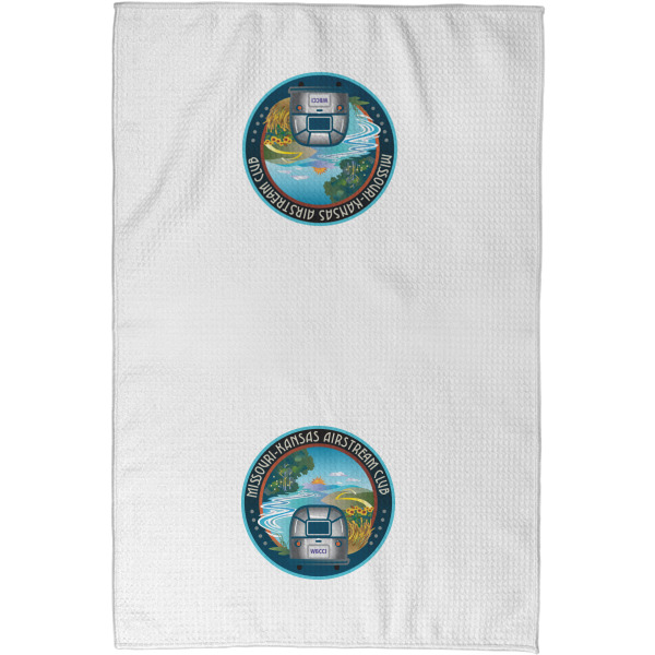 Custom Design - Waffle Towel - Partial Print - Approval Image
