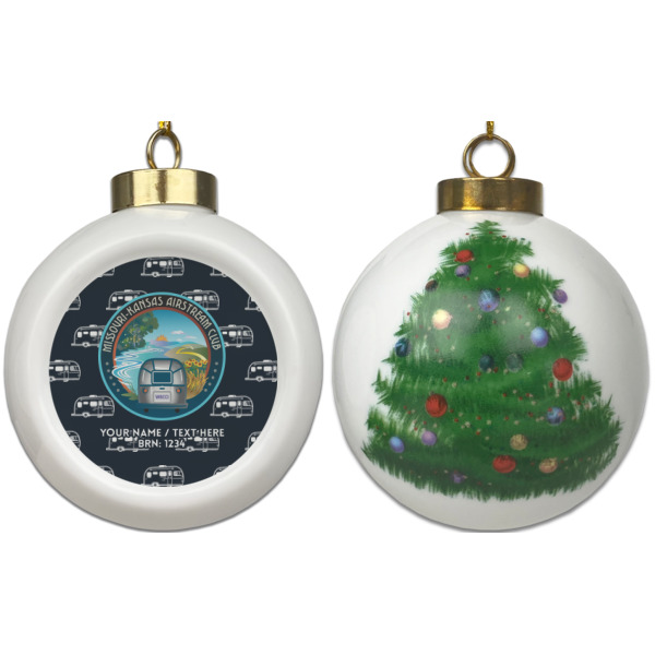 Custom Design - Ceramic Christmas Ornament - X-Mas Tree (APPROVAL)