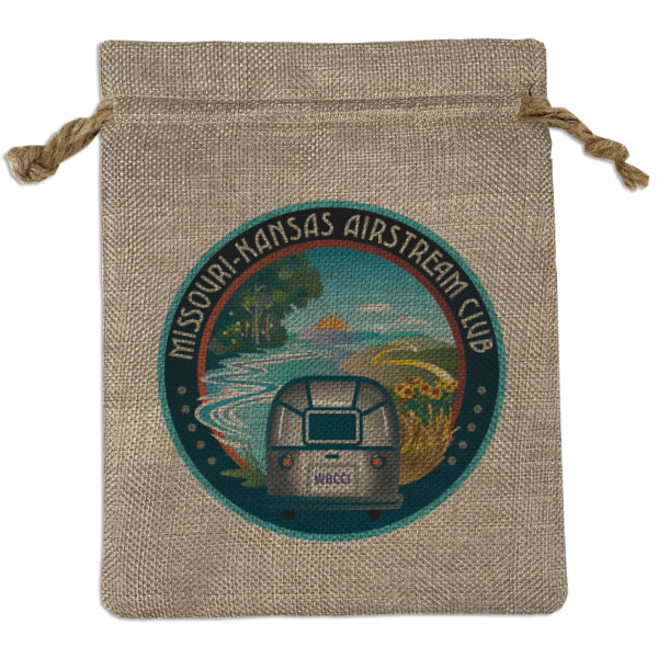 Custom Design Your Own Burlap Gift Bag