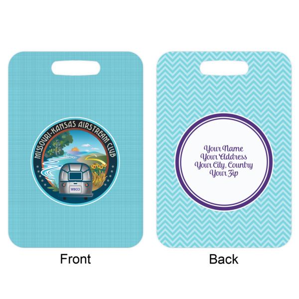 Custom Design - Metal Luggage Tag - Approval
