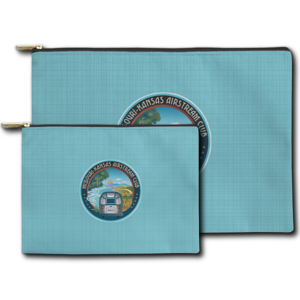 Custom Design - Zippered Pouches - Size Comparison
